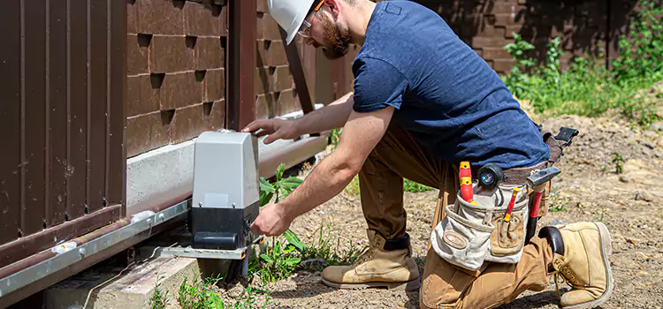 Electric Driveway Gate Installation Fort Saskatchewan